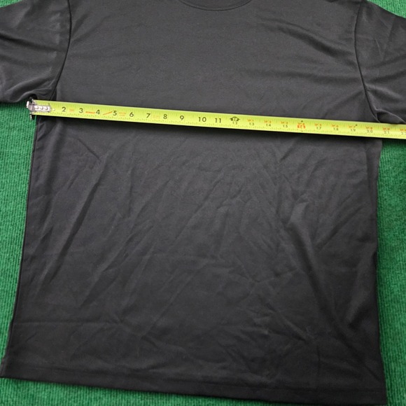 POWER TEK Mens Black Short Sleeve Athletic T Shirt Size XS Polyester - Picture 2 of 5